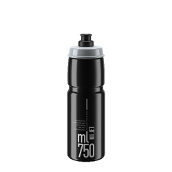 Bidon elite jet 750ml negro...