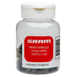 Bote 100 topes funda cambio 5.0mm sram