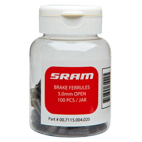 Bote 100 topes funda cambio 5.0mm sram