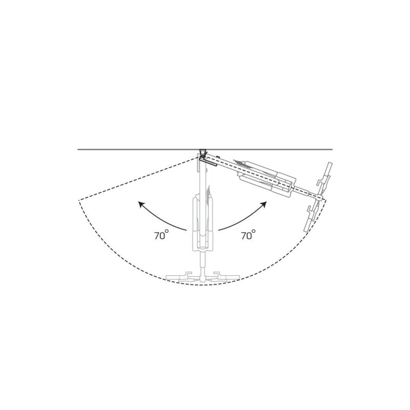 Soporte pared swing up holder topeak