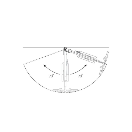 Soporte pared swing up holder topeak