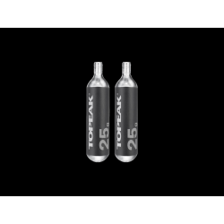 Bombonas co2 25gr con rosca (2 unidades) topeak