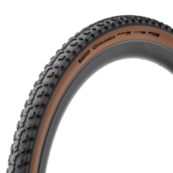 Cubierta 700x45 pirelli p.gravel marron oscuro