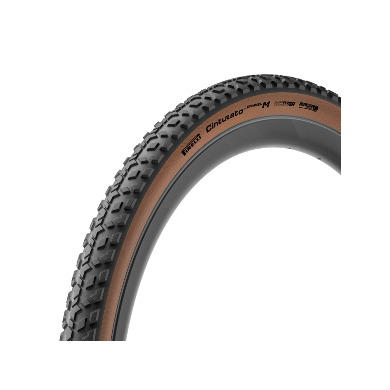 Cubierta 700x45 pirelli p.gravel marron oscuro