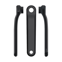 Jgo bielas  e-bike 165mm negra ck-747-is