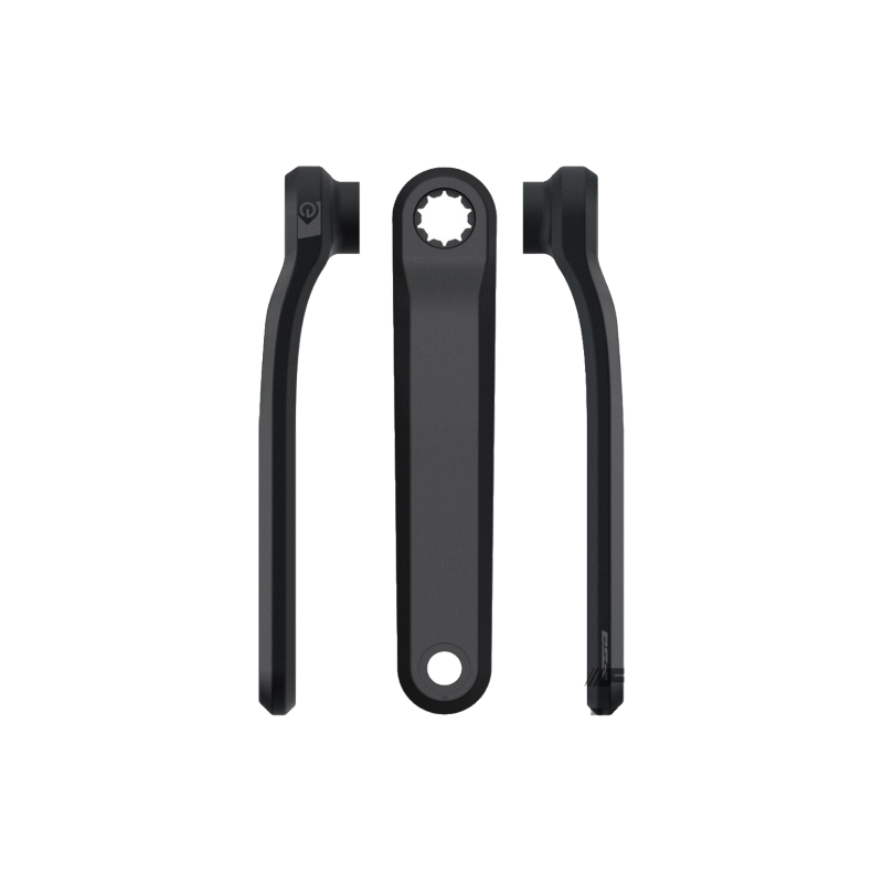 Jgo bielas  e-bike 165mm negra ck-747-is