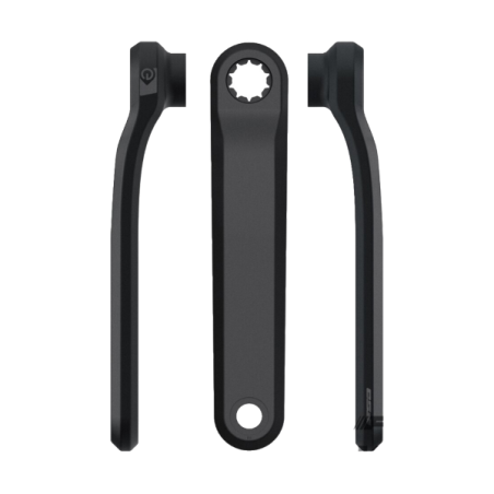 Jgo bielas  e-bike 165mm negra ck-747-is