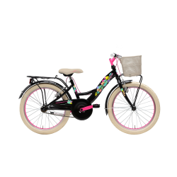 Bicicleta girl 20 7v bimba negra