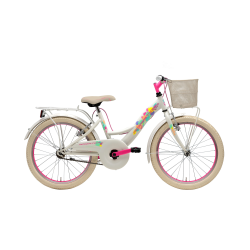 Bicicleta girl 20 7v bimba blanca
