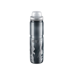 Bidon elite termo ice fly smoke 650ml gris humo