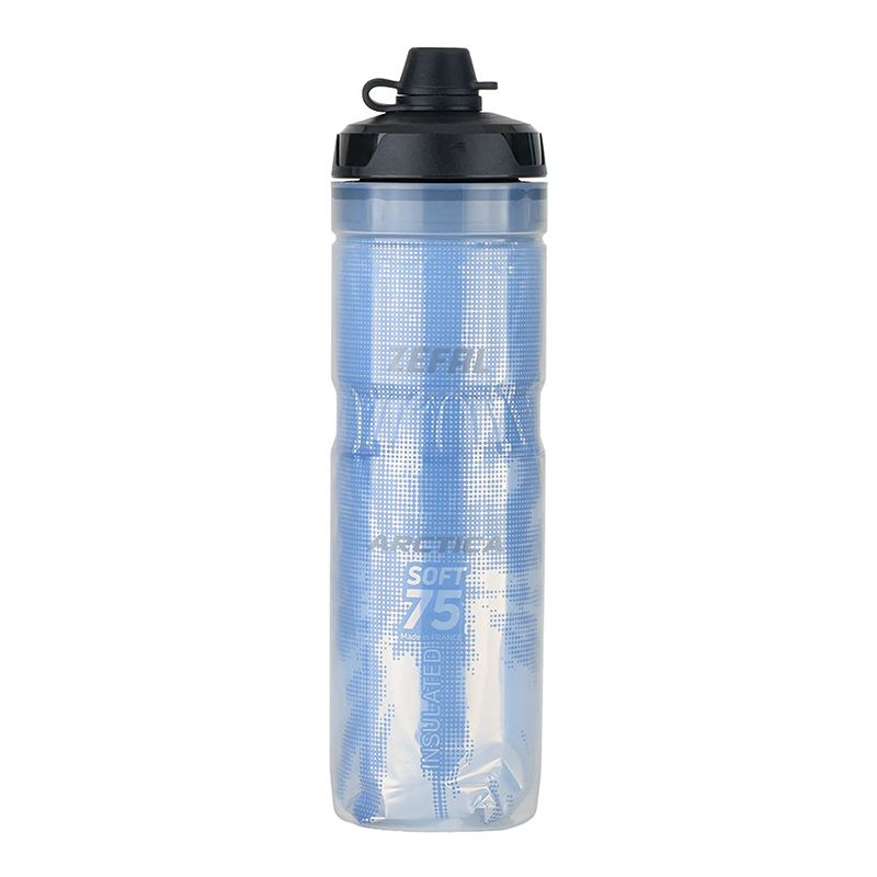 Bidon zefal arctica sc75 750ml azul-plata isotermico