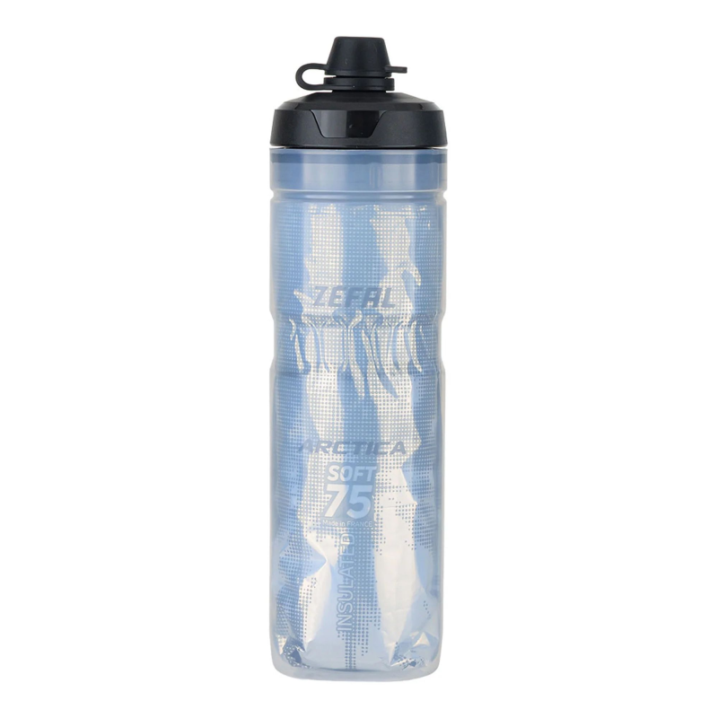 Bidon zefal arctica sc75 750ml negro-plata isotermico