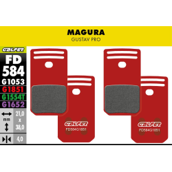 Pastillas fd advance magura gustav pro galfer