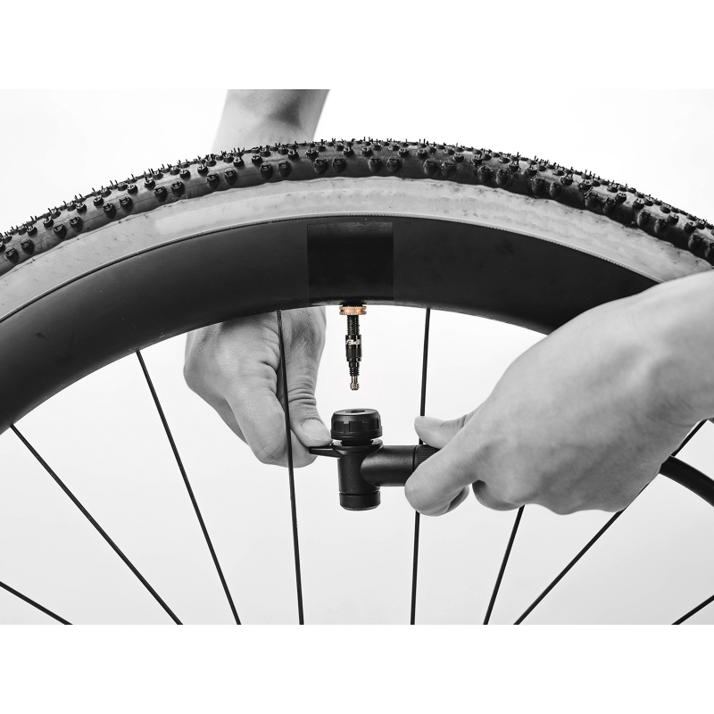 Adaptadores turboflow valvula combo +  rapidhead topeak