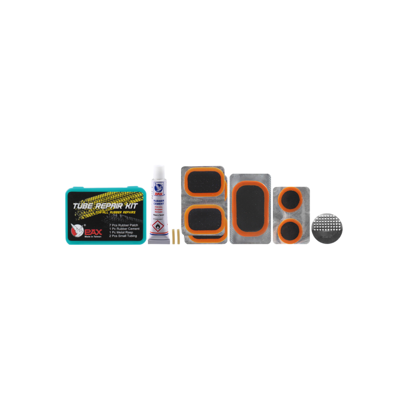 Caja parches bici mtb y moto
