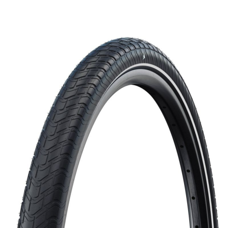 Cubierta 16x2.15 schwalbe motion big apple 55-305 reflectante