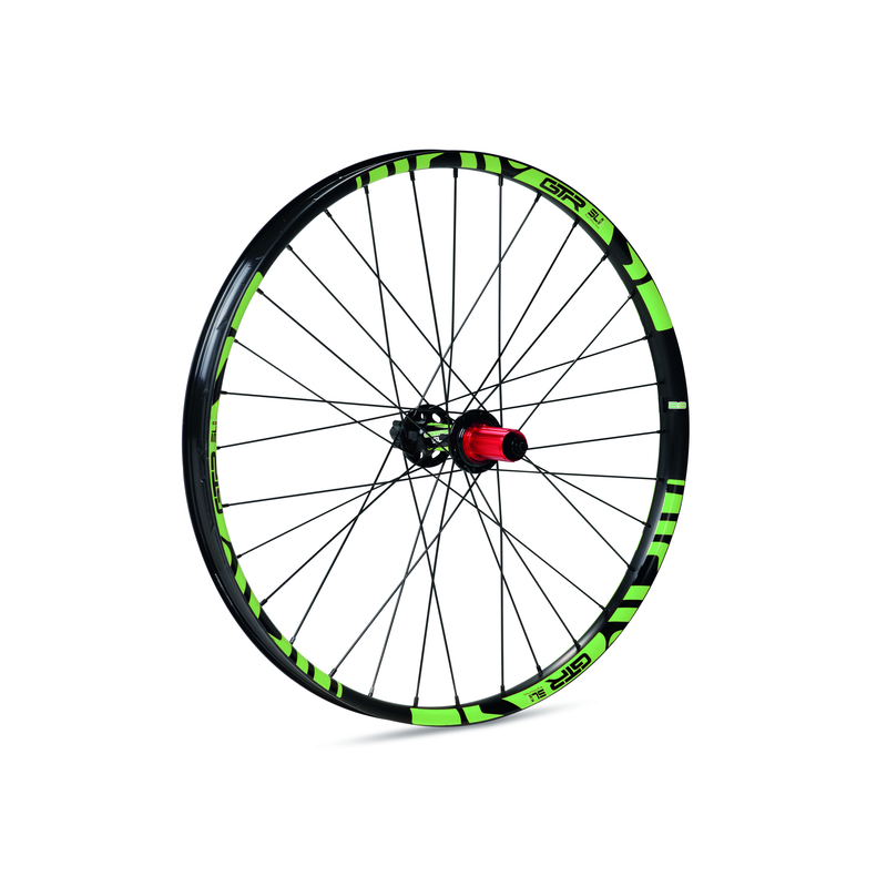 Rueda trasera 27.5" gtr sl35 boost verde c-l shima