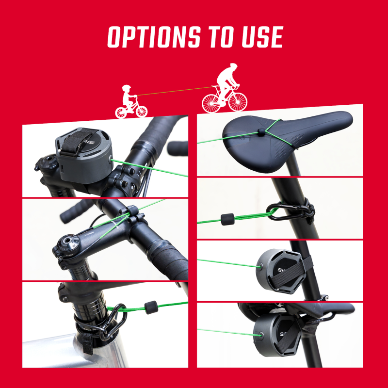 Tow-up cuerda remolque para bicicleta