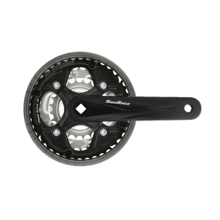 Jgo bielas sunrace 170mm fcm500 7-8v 42-34-24 c-p