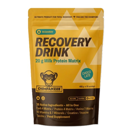 Bebida recuperadora chocolate 450 gr chimpanzee