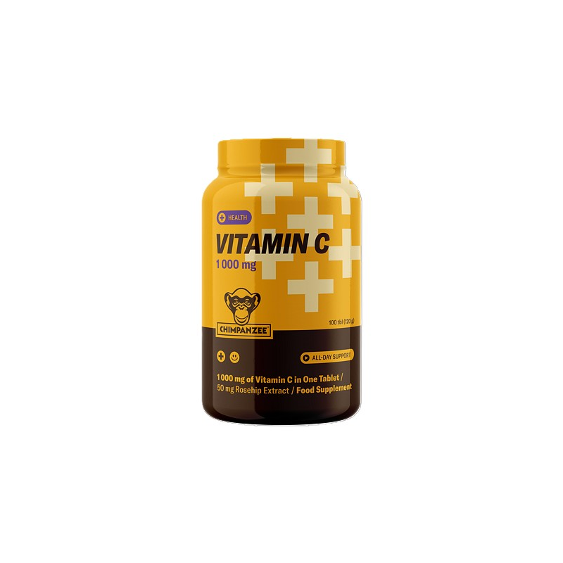 Bote 1000mg vitamina c chimpanzee