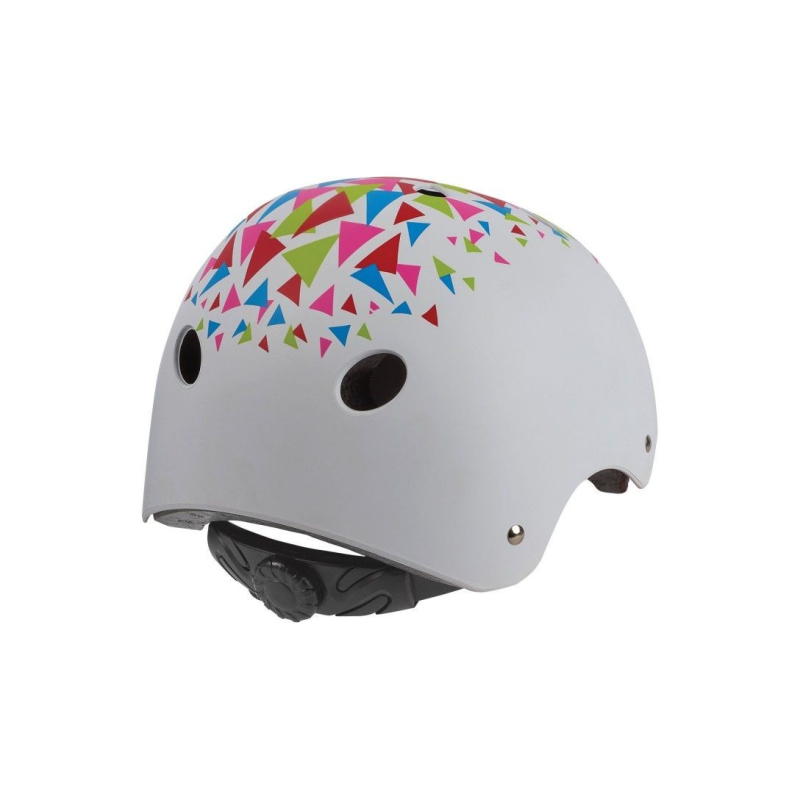 Casco polisport urban radical triangles blanco t-s (52-56 cm)