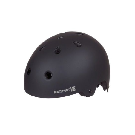 Casco polisport urban pro stile skate negro t-m (55-58 cm)