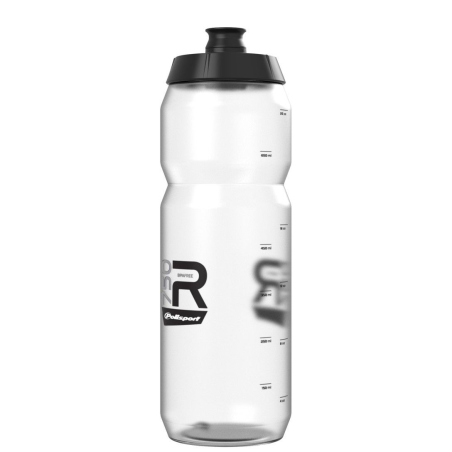Bidon r750 transparente 750ml con indicador de medida