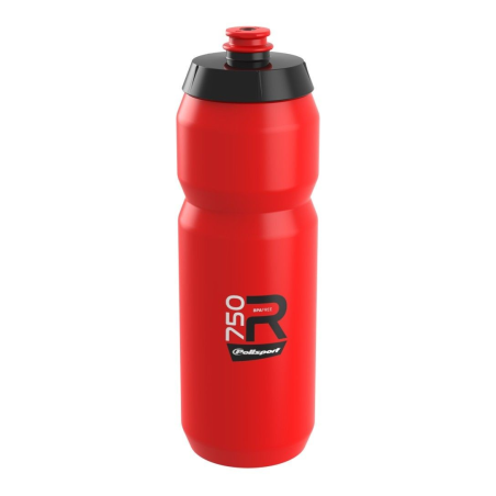 Bidon r750 rojo 750ml con indicador de medida