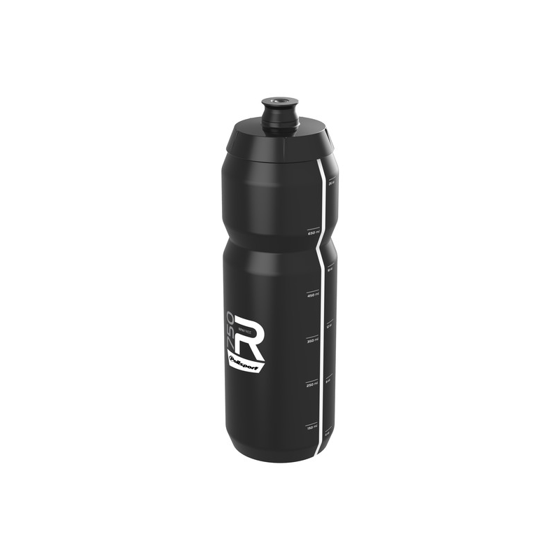 Bidon r750 negro 750ml con indicador de medida