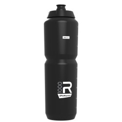 Bidon r1000 negro 1000ml  con indicador de medida 1l