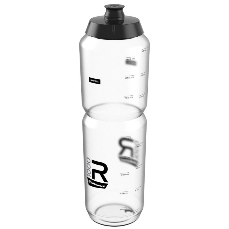 Bidon r1000 transparente 1000ml con indicador de medida 1l