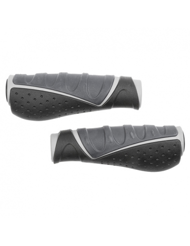 Par puños velo ergonomico d3  gel negro 130mm