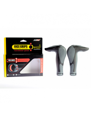 Par puños c/suplemento vice grip 3d gris