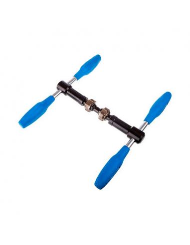 Par machos pedalier cyclus con volvedor ingles