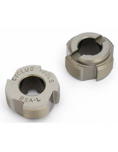 Par de machos pedalier cyclus italiano