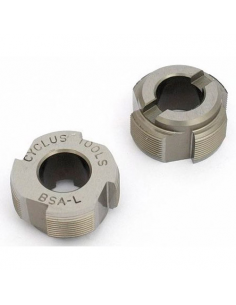 Par de machos pedalier cyclus ingles