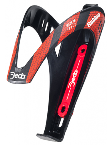 Portabidon deda gabbia negro/rojo 40gr.