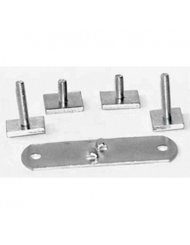 Kit para barra portabicis a "t"