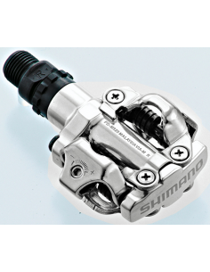 Pedales shimano m-520 spd plata