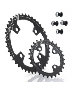 Kit platos 25x38 miche mtb 2x9/10v 64x104ø