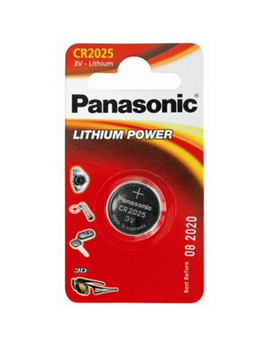 Pila cr2025 panasonic (unidad)