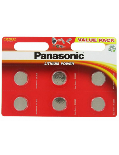 Blister 6 pilas litio cr-2032