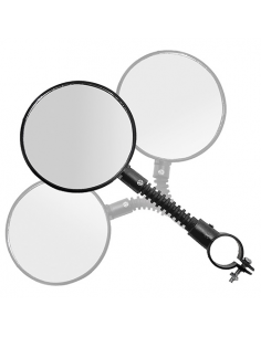 Retrovisor redondo flexible fijacion manillar