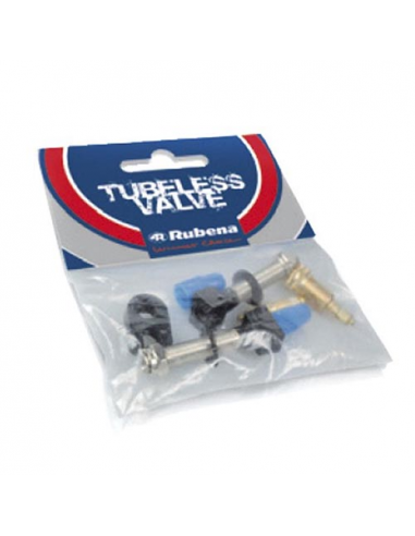 Kit valvulas tubeless presta rubena