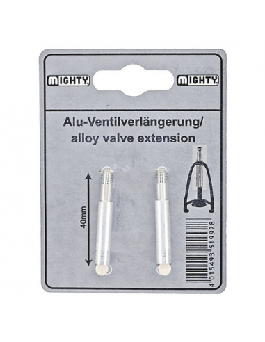 Par prolongadores  valvula 40mm
