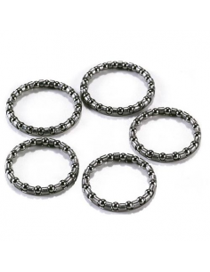 Jaula de rodamiento direcc. hierro 1 1/8