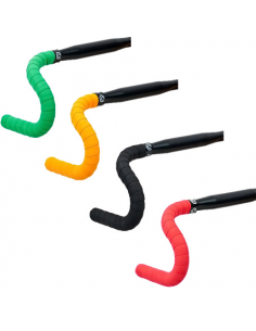 Jgo. cinta bike ribbon corcho negra moteado