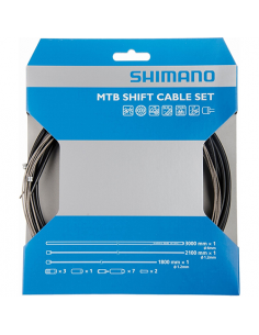 Cable cambio/funda/topes mtb sp41 inox.n