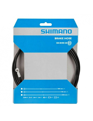 Latiguillo fd bh90 xt 4pistones 1m negro